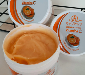 Exfoliante corporal de VITAMINA C by: Phallebeauty