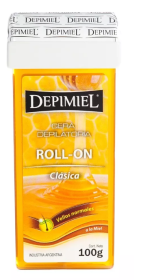 Depimiel Cera Depilatoria Roll On Descartable De Miel