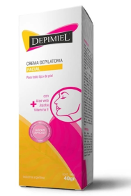 Crema depilatoria facial DEPIMEL